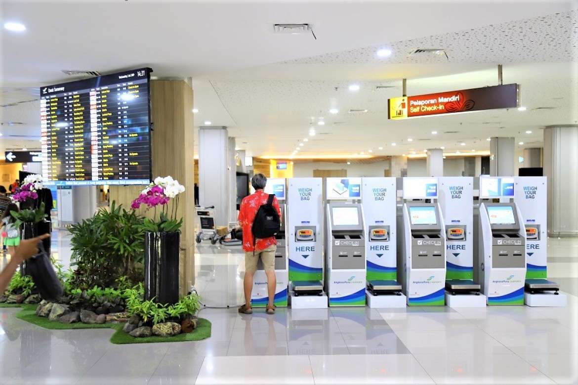 E-Counter at I Gusti Ngurah Rai International Airport Bali