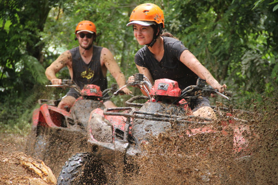 Bali Government Funded Insurance - Tourist enjoying ATV Ride Bali