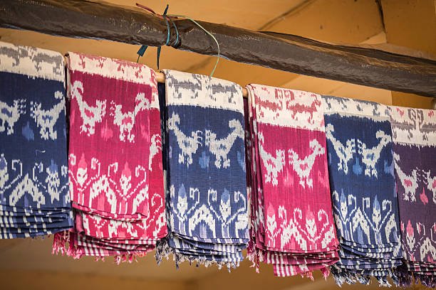 Batik and Ikat Fabric
