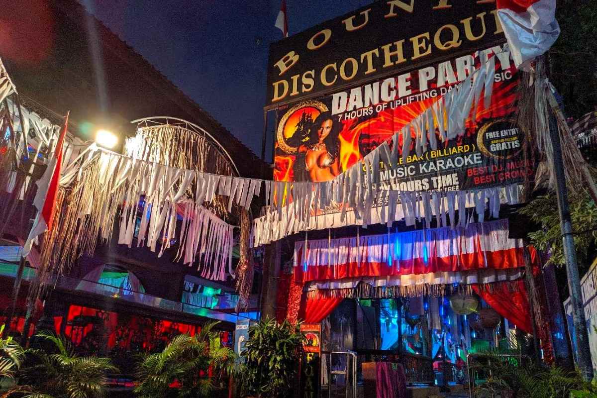 Bounty Discotheque Best Pub Around Legian Kuta