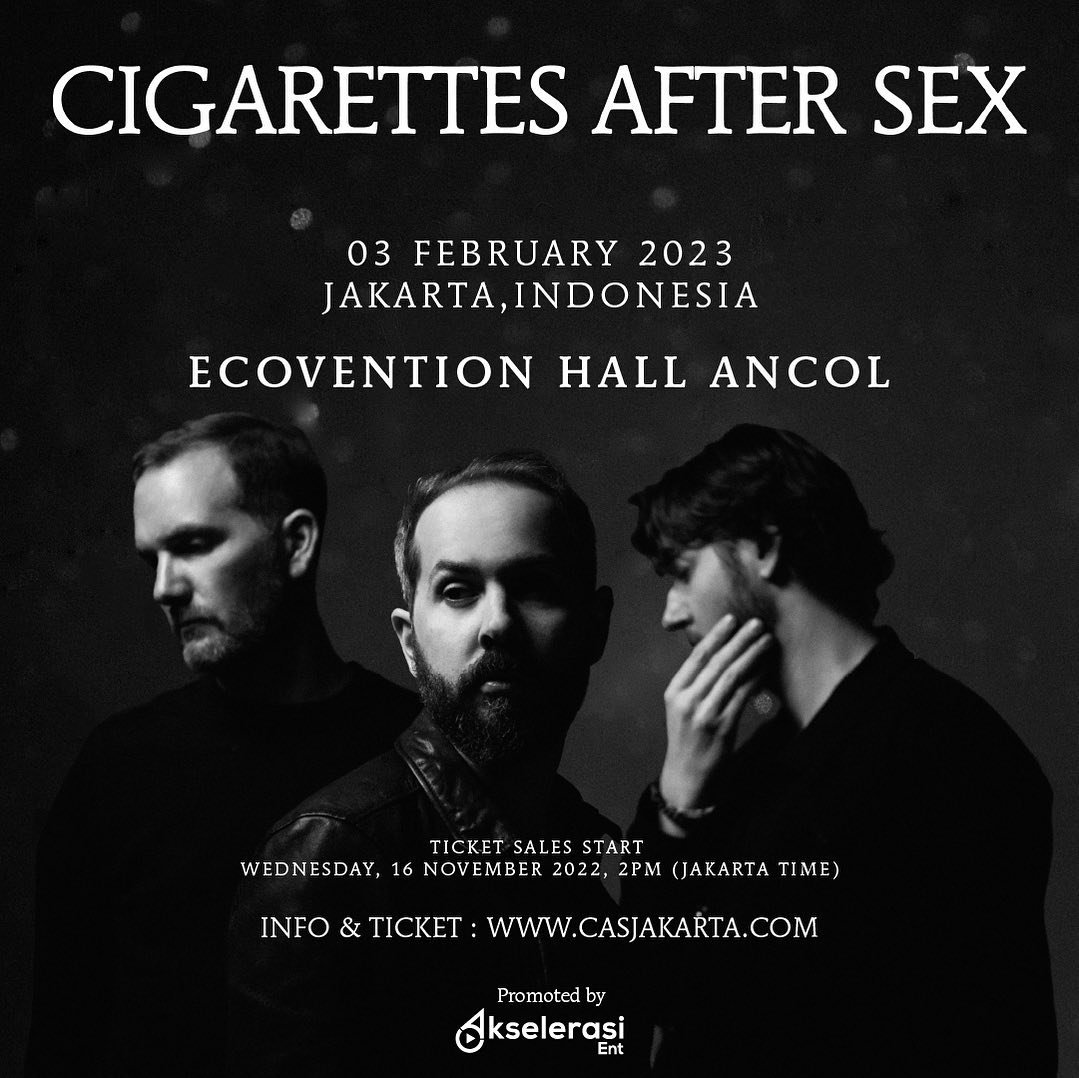 Cigarettes After Sex Jakarta