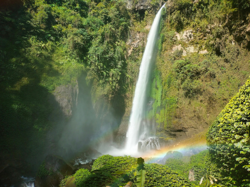 Coban Pelangi Waterfall