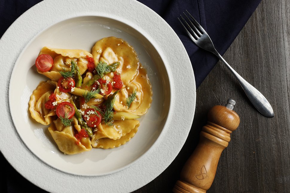 crab tortellini