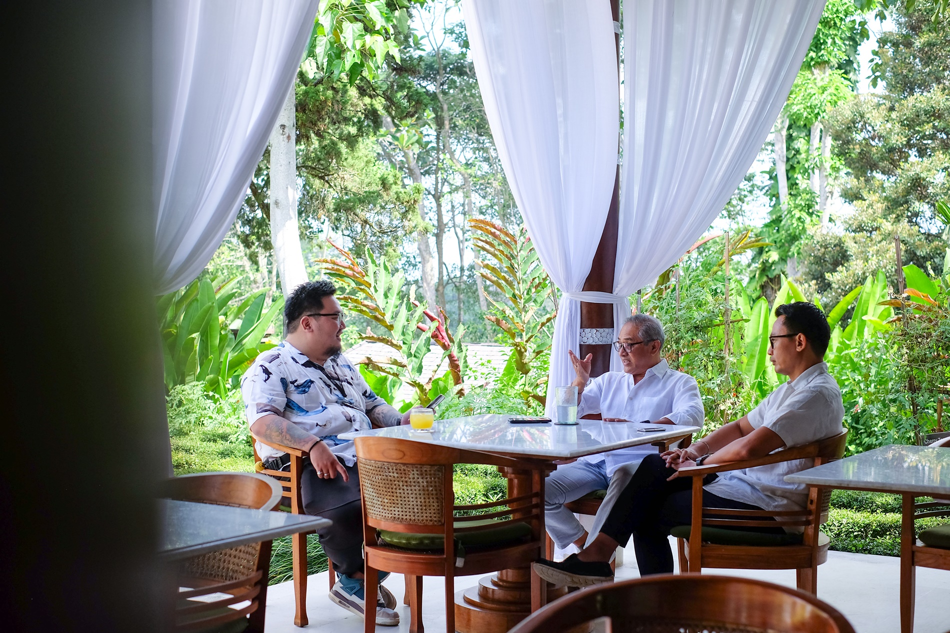 Exclusive Interview IB Rai Budarsa and Gede Suteja at COMO Uma Ubud