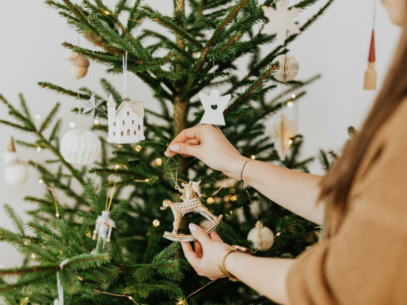 Decorating Christmas Tree