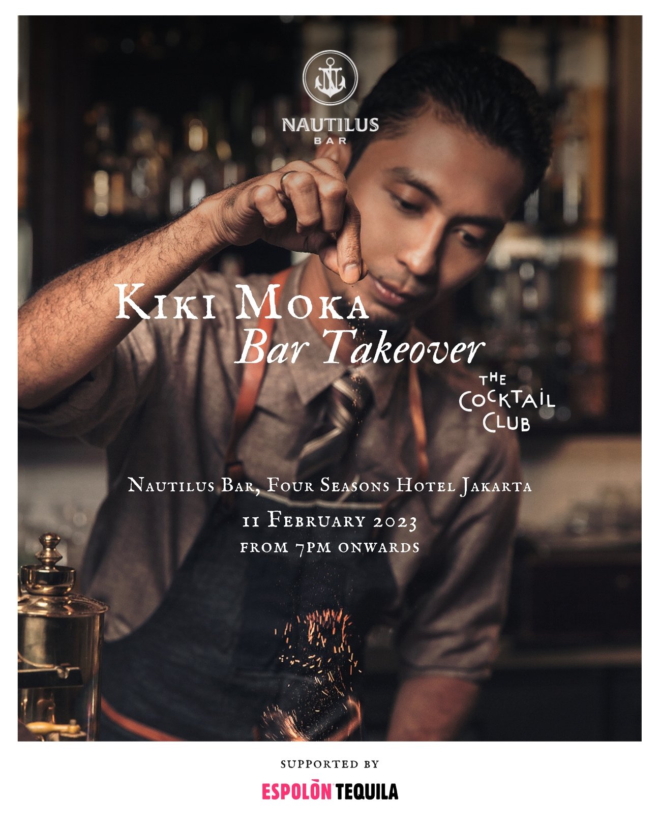 Kiki Moka Bar Take Over Nautilus Bar Jakarta Nightlife Event