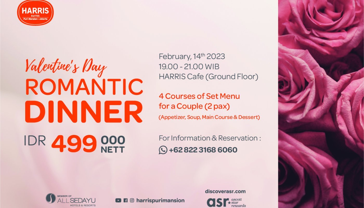 HARRIS Suites Puri Mansion Jakarta Valentine