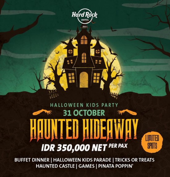 Hard Rock Hotel Where to Celebrate Halloween Bali