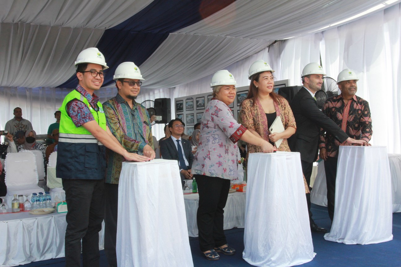 Groundbreaking Moment Institut Pariwisata Tedja Indonesia by Yayasan Menara Bhakti