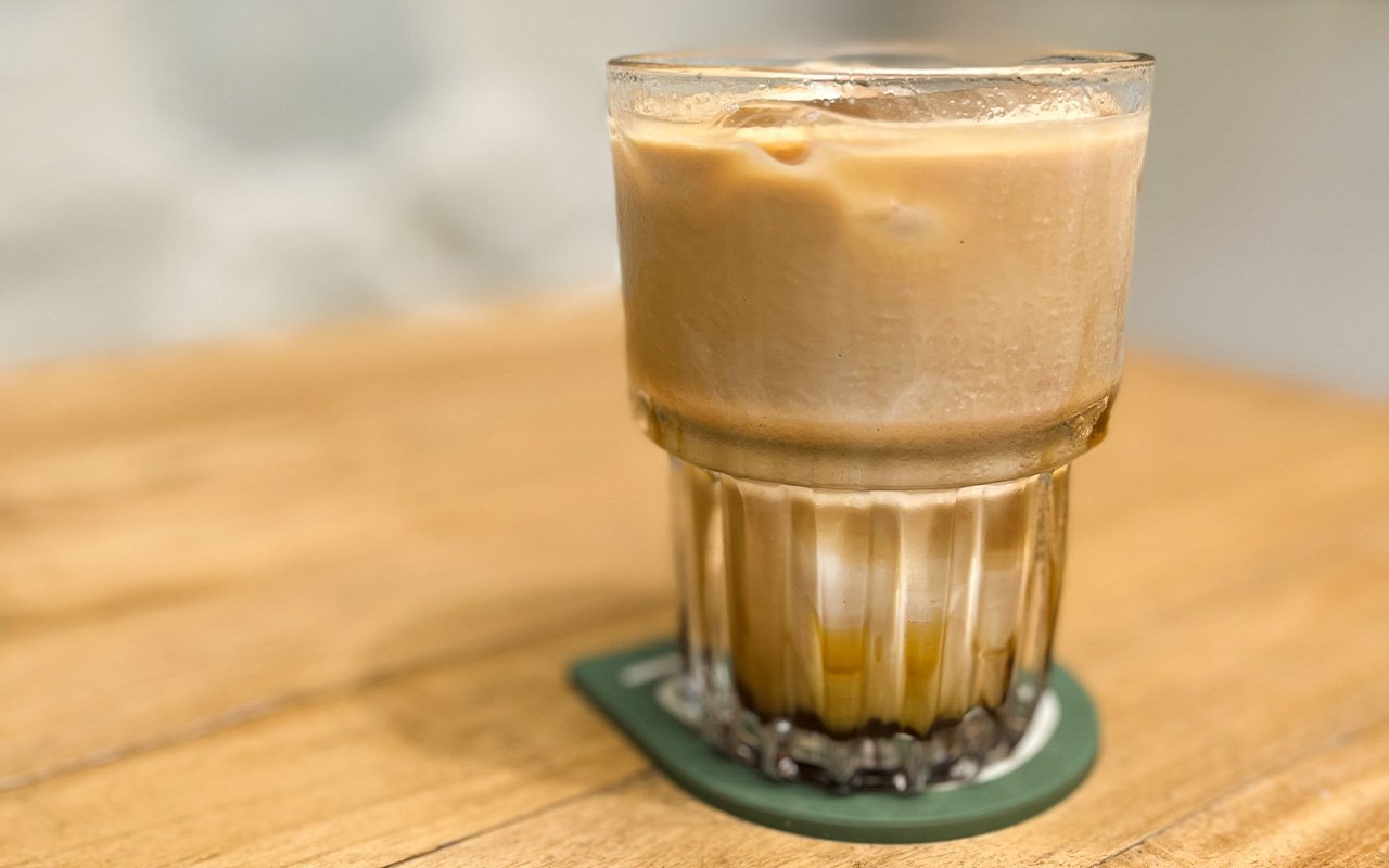 Iced Batavia Aren Caffe Latte