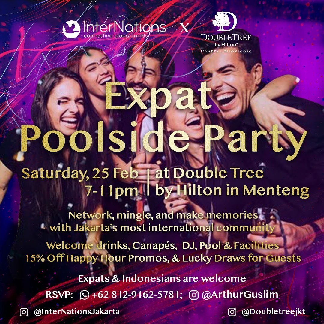 InterNations Jakarta - Expat Poolside Party