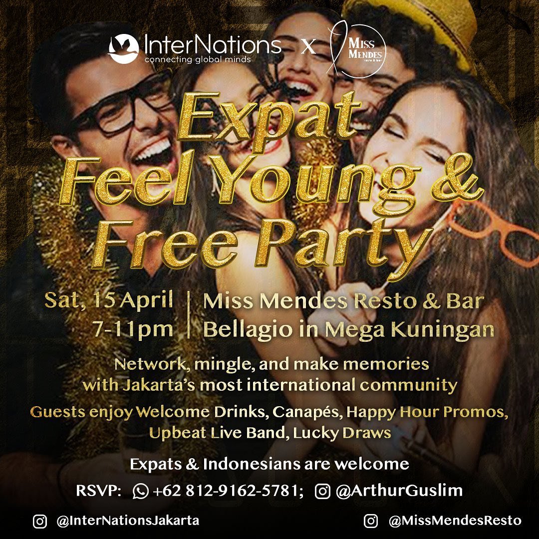 InterNations Jakarta - Expat Feel Young & Free Party