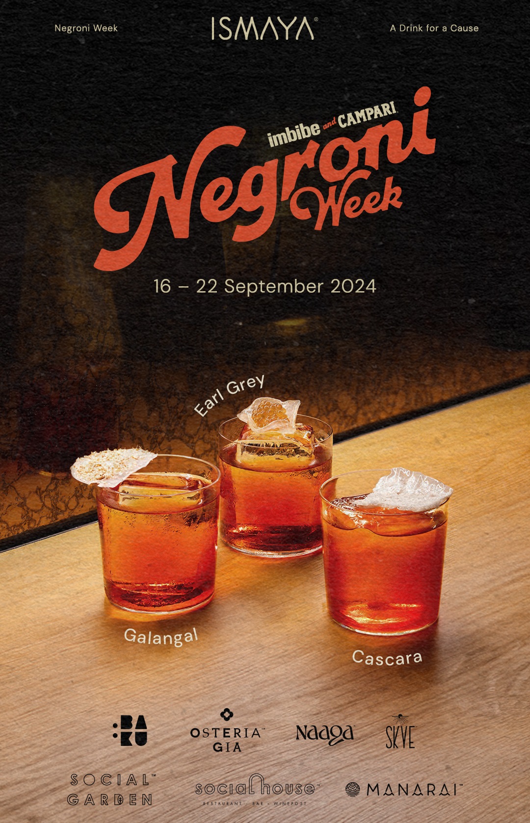 Ismaya Negroni Week