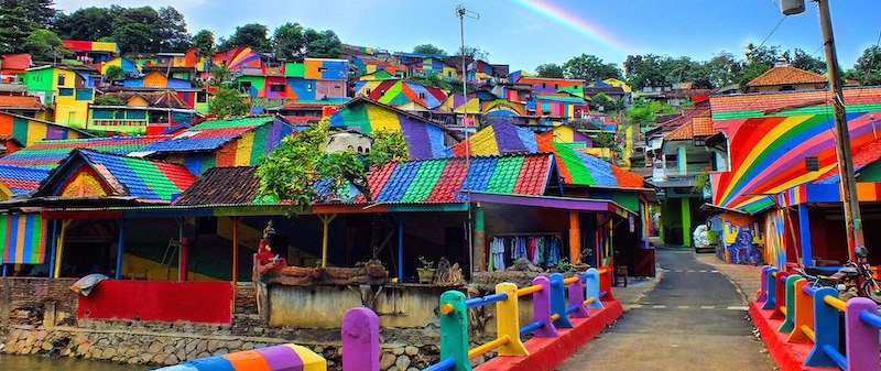 Visit Rainbow Village - Kampung Pelangi