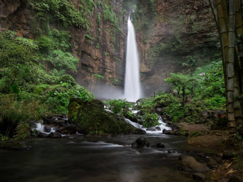 Kapas Biru Waterfall