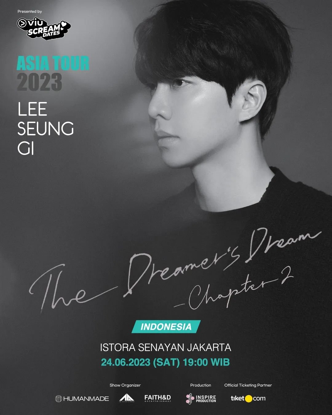 Lee Seung Gi 'THE DREAMER’S DREAM Chapter 2' Asia Tour 2023