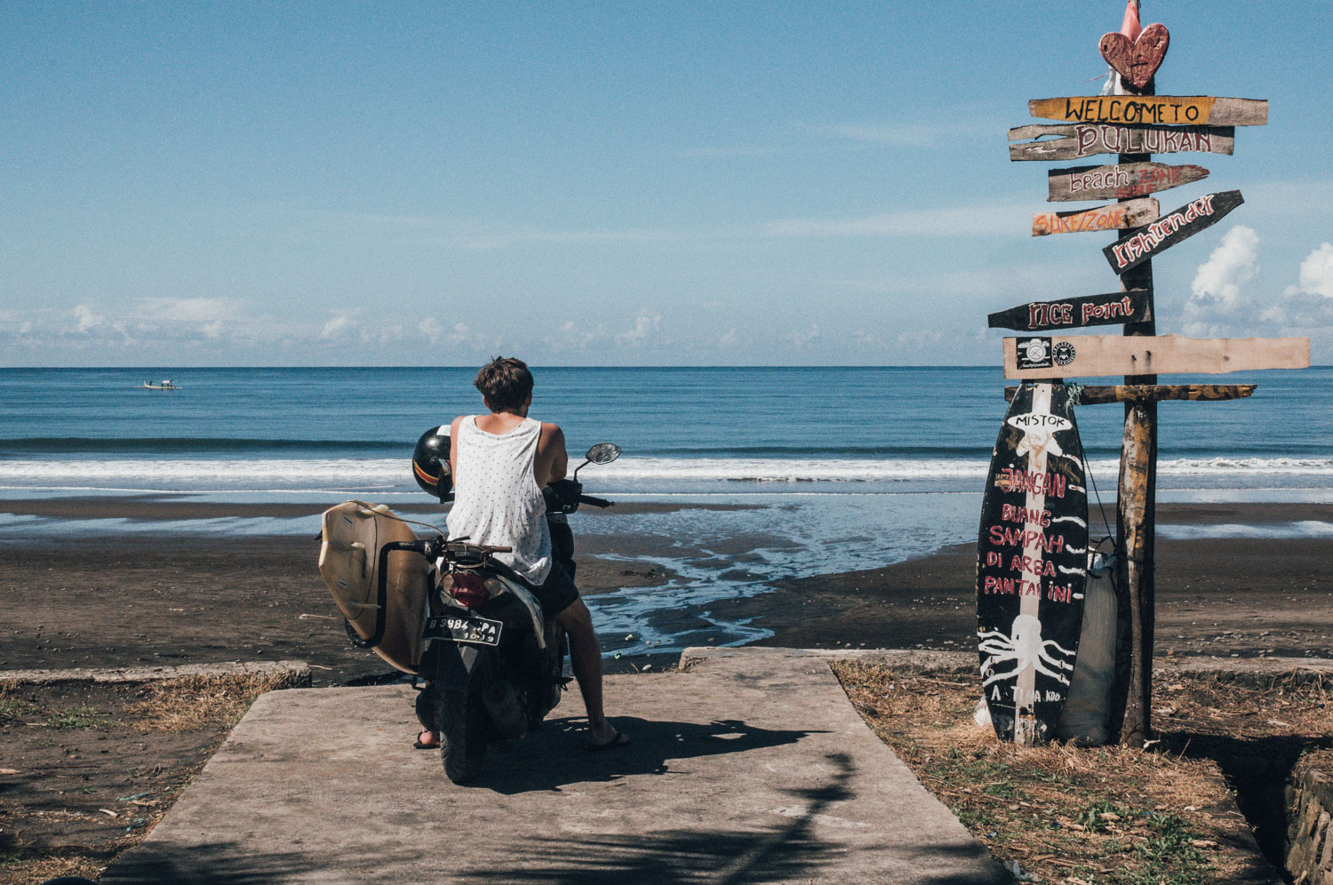 Bali Best Surf Spot Medewi Beach