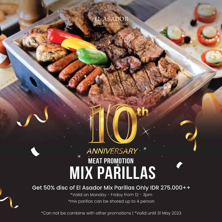 Mix Parillas Promo - 10th Anniv El Asador