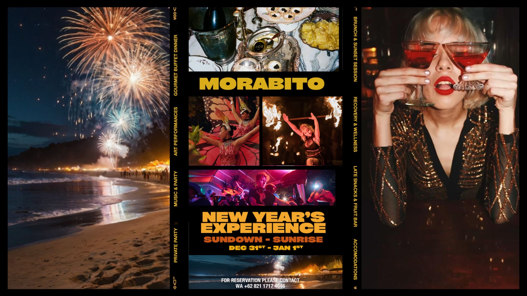 Morabito Best NYE Party Bali 2024