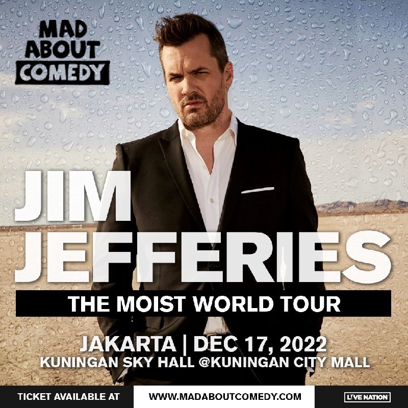 Jim Jefferies: MOIST World Tour – Jakarta