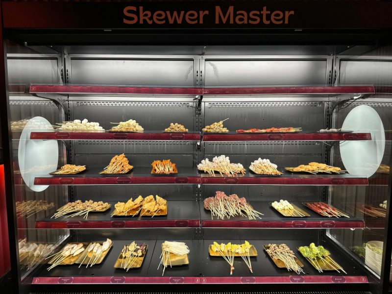 So Many Options at Skewers Master