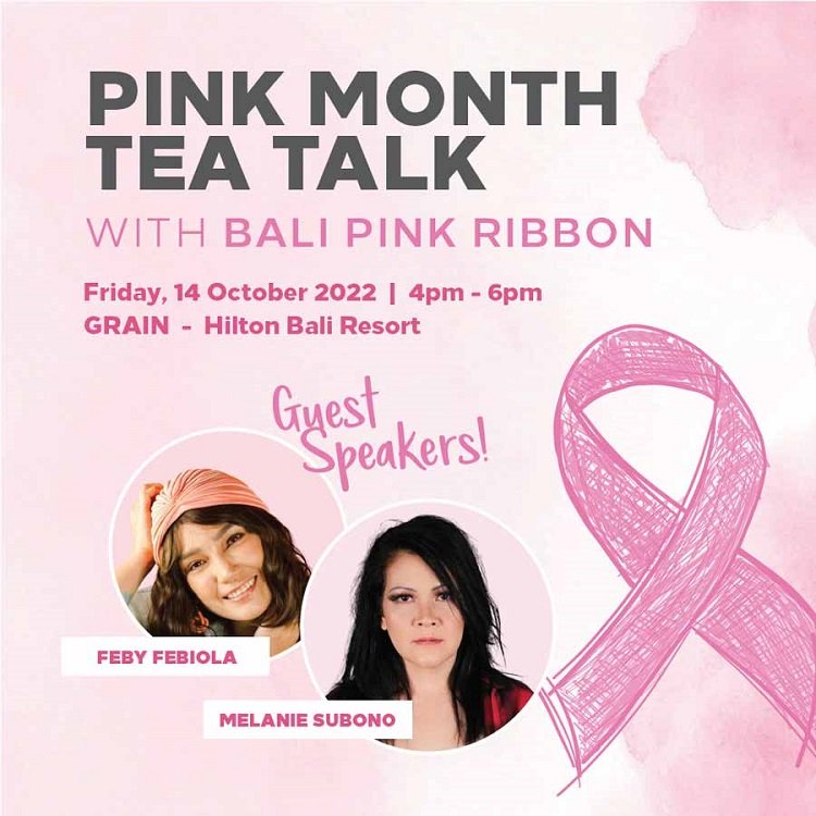 Pink Month Tea Talk Hilton Bali