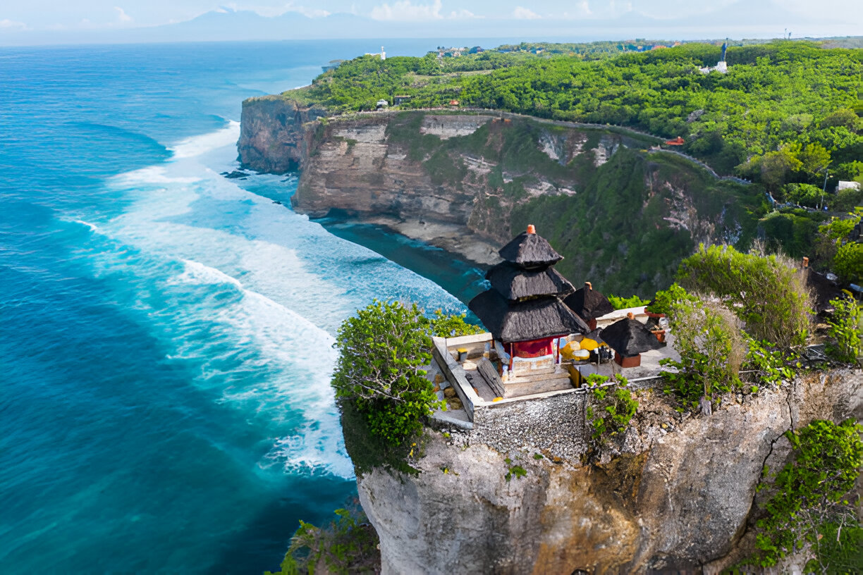 Pura Luhur Uluwatu view, Pecatu