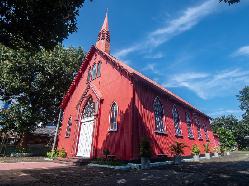 Red Church in Probolinggo