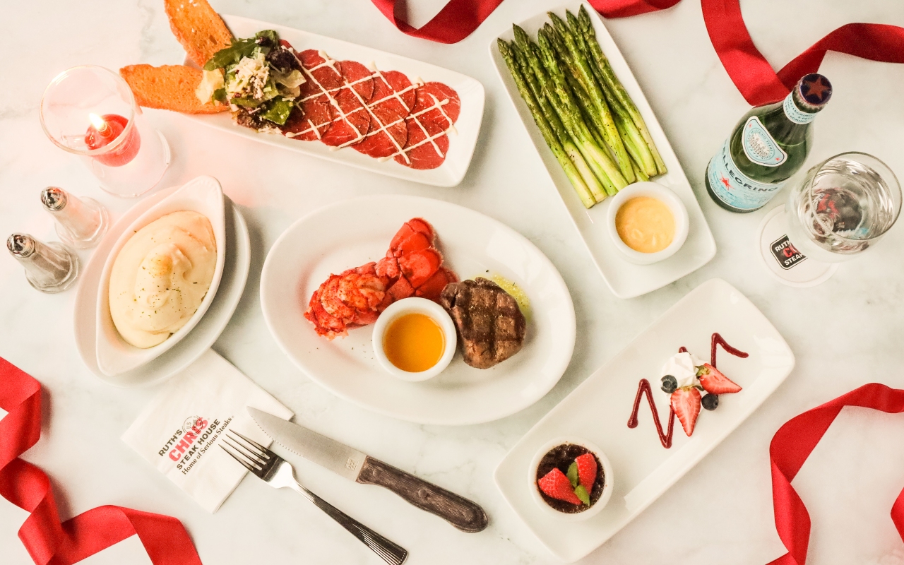 Ruth's Chris Steak House Valentine Menu