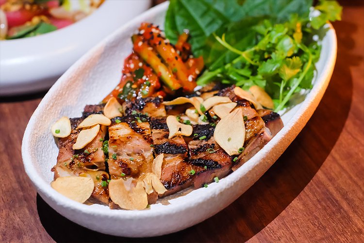 Grilled Pork Belly Adobo 