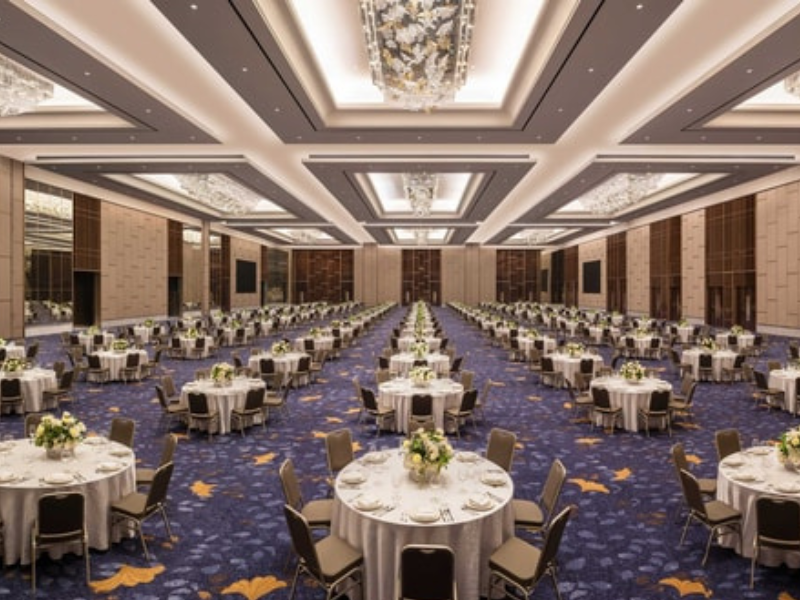 Grand Ballroom at Westin for New Year’s celebration 