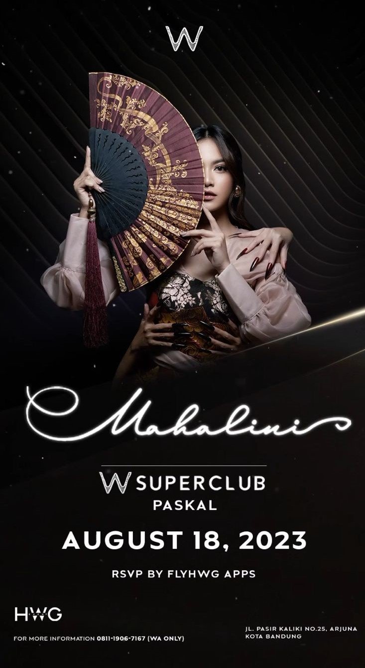 Mahalini Live At W Superclub