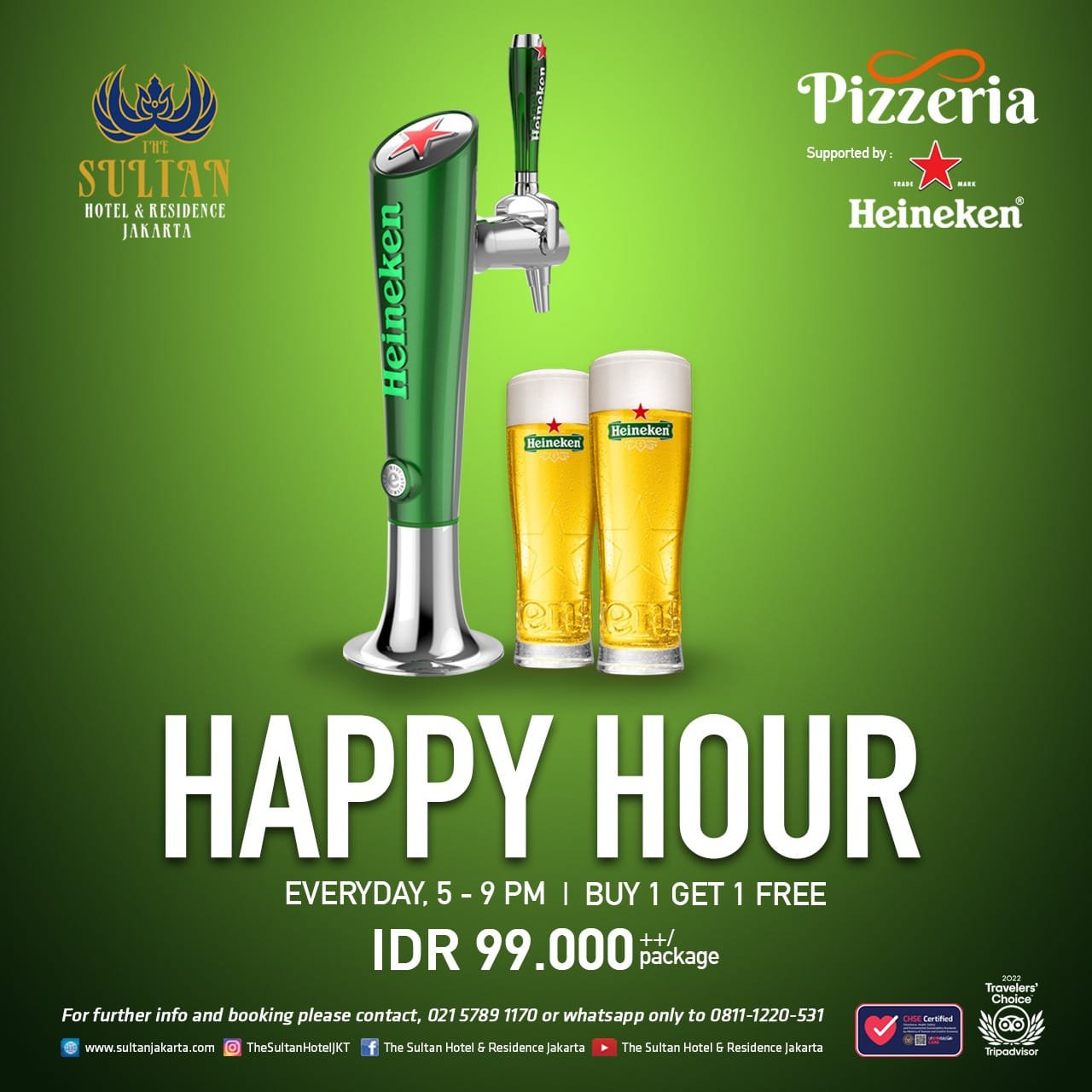 Pizzeria Sultan Happy Hours