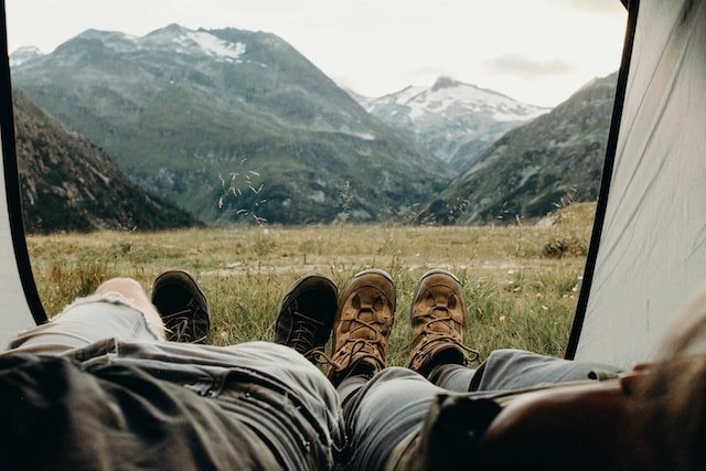 Couple Camping