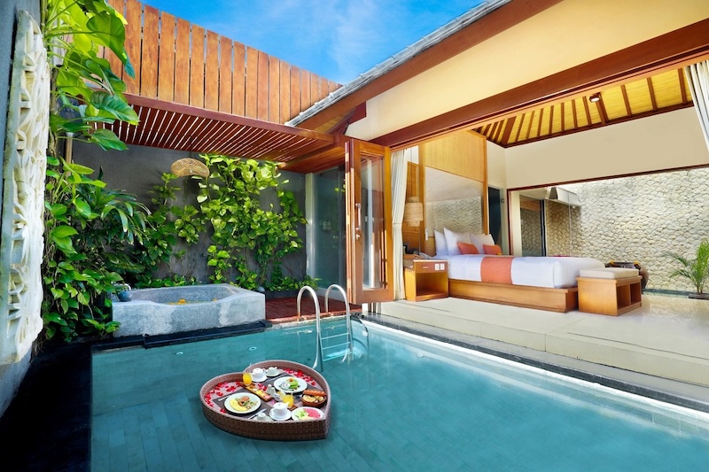 private villa with pool