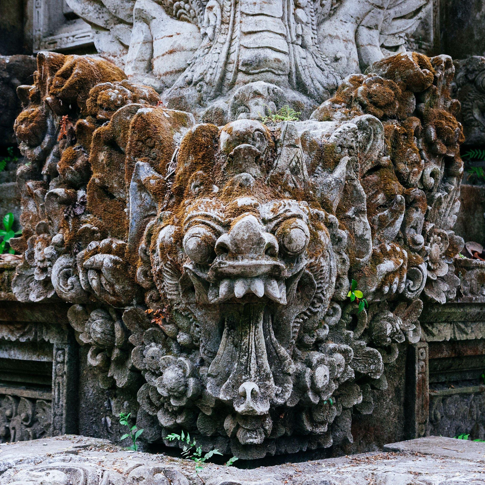 The statue of Barong; proof that it has been existed for centuries