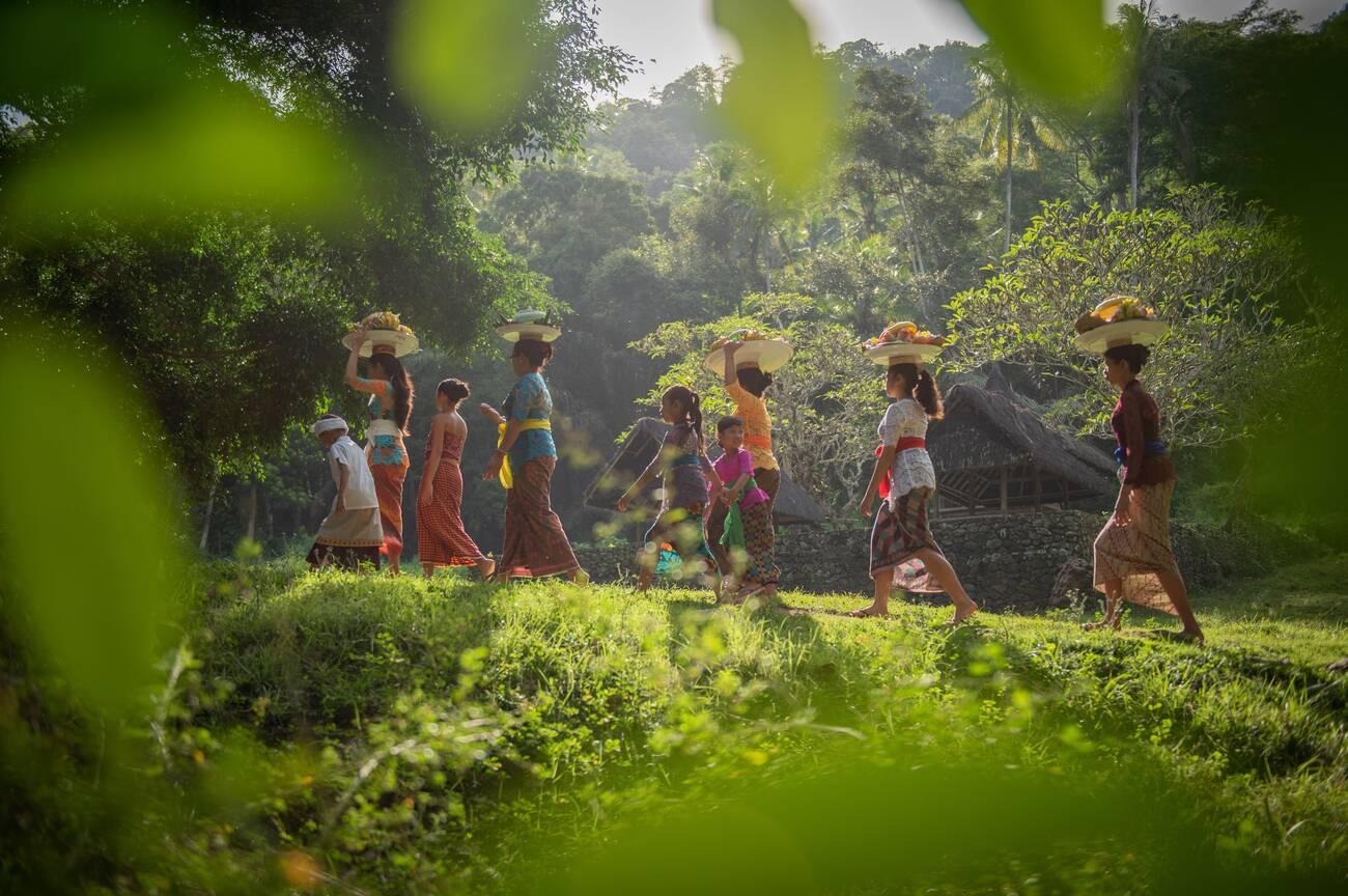 Tri Hita Karana Balinese Pray