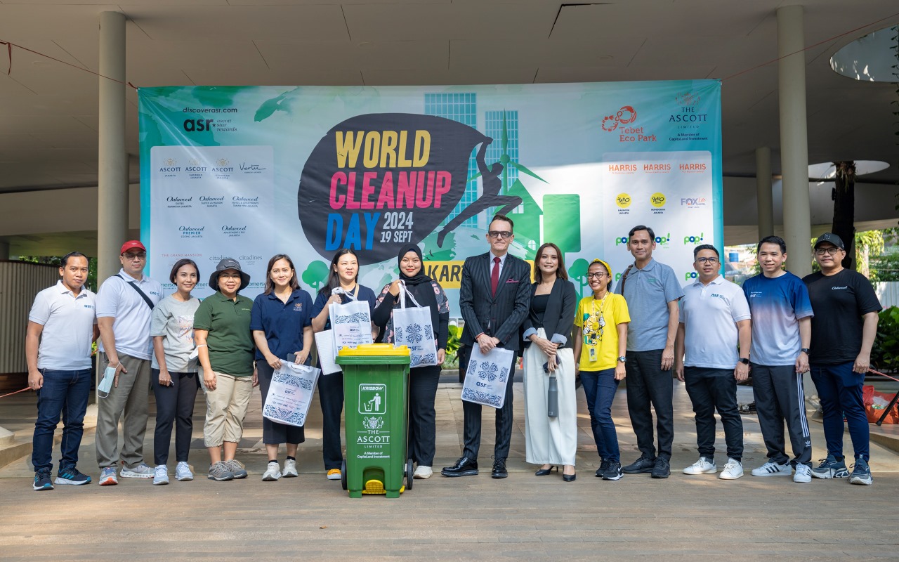 The Ascott Limited - Indonesia Leads Clean-Up Initiative for World Cleanup Day 2024