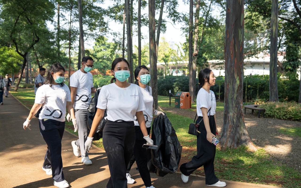 The Ascott Limited - Indonesia Leads Clean-Up Initiative for World Cleanup Day 2024