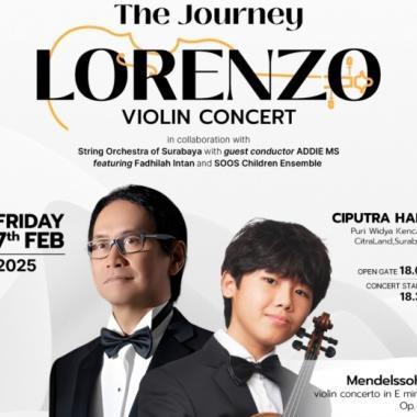 The Journey Lorenzo Violin Concert