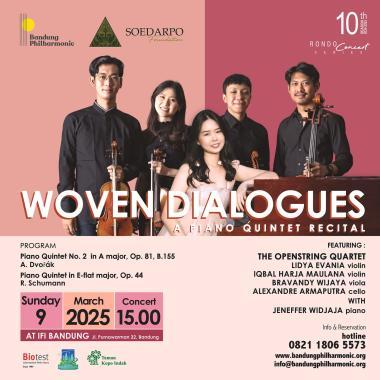 A Piano Quintet Recital ”Woven Dialogues”