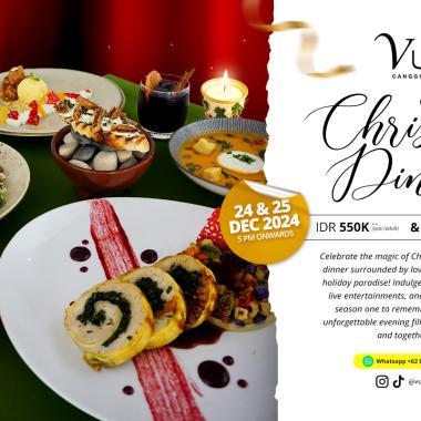 Begin the festivity with Christmas Delights at VUE Canggu