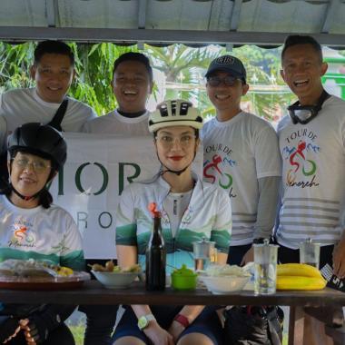 MORA Group Support Local Tourism in Tour De Menoreh and Jogja Cultural Wellness Festival