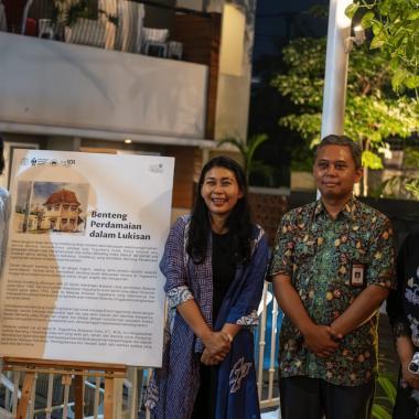 “Peaceful Harmony”, THE 1O1 Yogyakarta Tugu and Museum Benteng Vredeburg in Honor Heroes's Day 