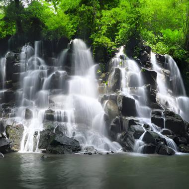 Cascading Beauty: The Renowned Allure of Kanto Lampo Waterfall