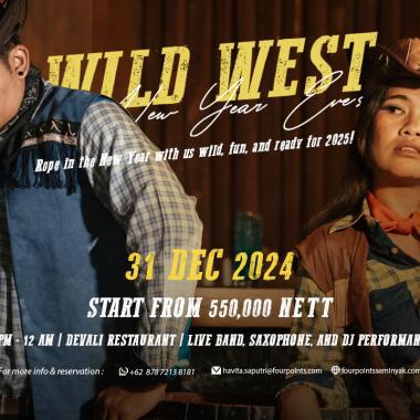 “Wild West New Year’s Eve!” - Rope in The New Year with Us, Wild, Fun, and Ready for 2025!