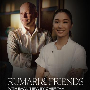 Rumari x Baan Tepa Four-Hands Dinner at Raffles Bali