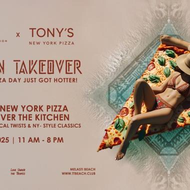 National Pizza Day, Exclusive Kitchen Takeover with Chef Angelo at Tropical Temptation Beach Club 