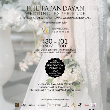 The Papandayan International & Traditional Wedding Experience