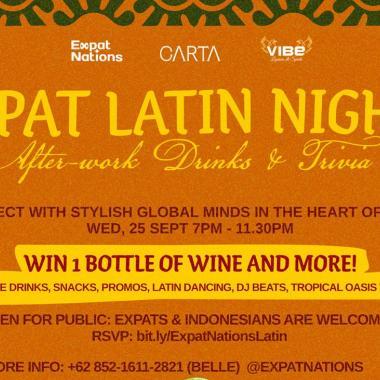 Expatnation Latin Night: After-work Drinks & Trivia